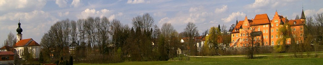 F&ouml;rderverein Schloss Taufkirchen (Vils) e.V. - Panorama_Kirche_Wasserschloss